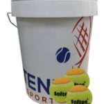 Cubo 60 pelotas minitenis