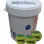 Cubo 60 pelotas Introtenis