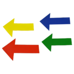 Flechas Equilibrio Coordinacion set de 6 unidades