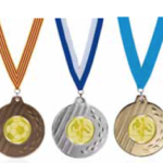 Medalla completa con motivo deportivo a elegir