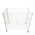 Cesta material con ruedas