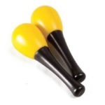 Maracas de plástico pequeñas