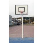 Jgo de Canasta de Minibasket Fija con tableros de madera