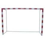 Juego de porterías de fútbol sala móviles base redonda