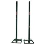 Jgo de postes metálicos trasladables sección cuadrada