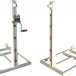 Juego postes tenis móviles aluminio