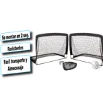 Set de 2 Porterí­as de fácil montaje