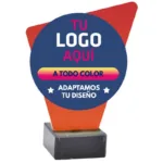 Trofeo metacrilato personalizado