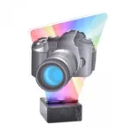 Trofeo metacrilato fotografia