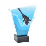 Trofeo metacrilato remo