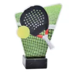 Trofeo metacrilato padel