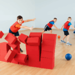 Derriba el Muro | Juego de bloques de espuma para equipos